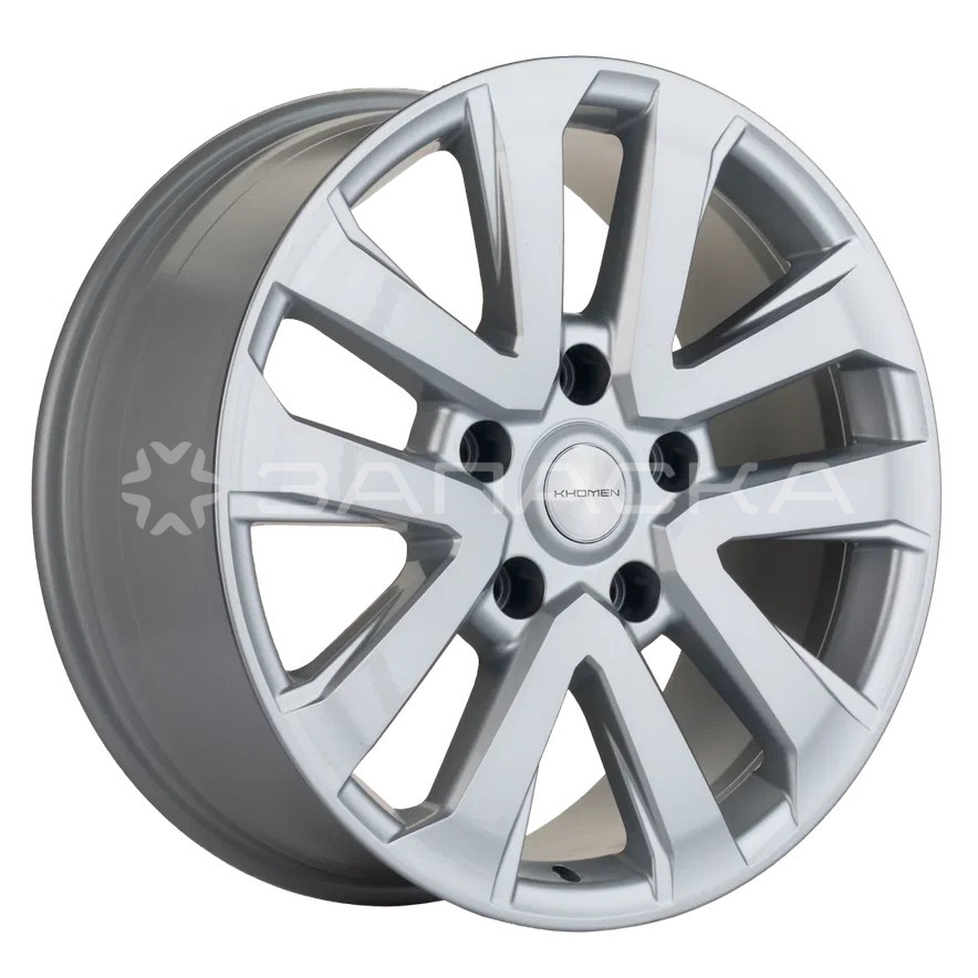 20   Khomen   KHW2003 20 LC200/LC100  8.5*20 5*150 ET45 D110.1  BRILLIANT SILVER