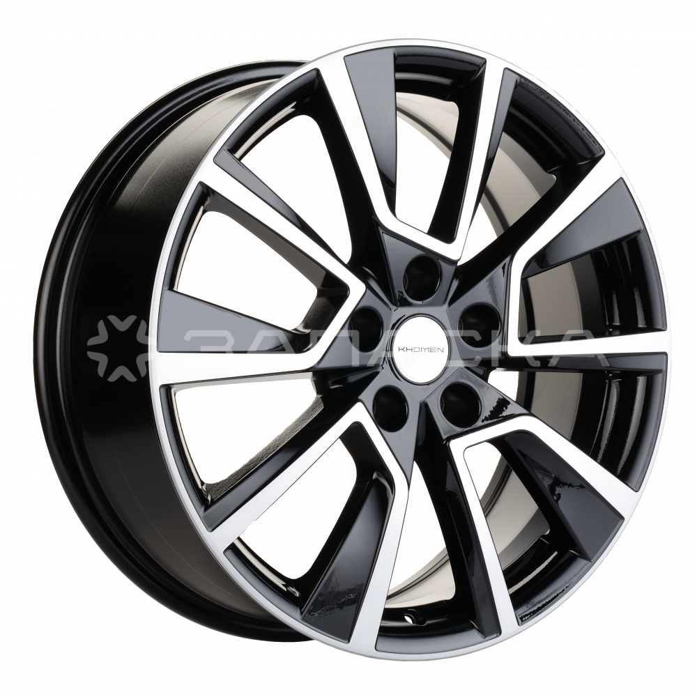 18   Khomen   KHW1802 ZV Lifan X70  7.0*18  5*114.3 ET35 D60.1 BLACK-FP