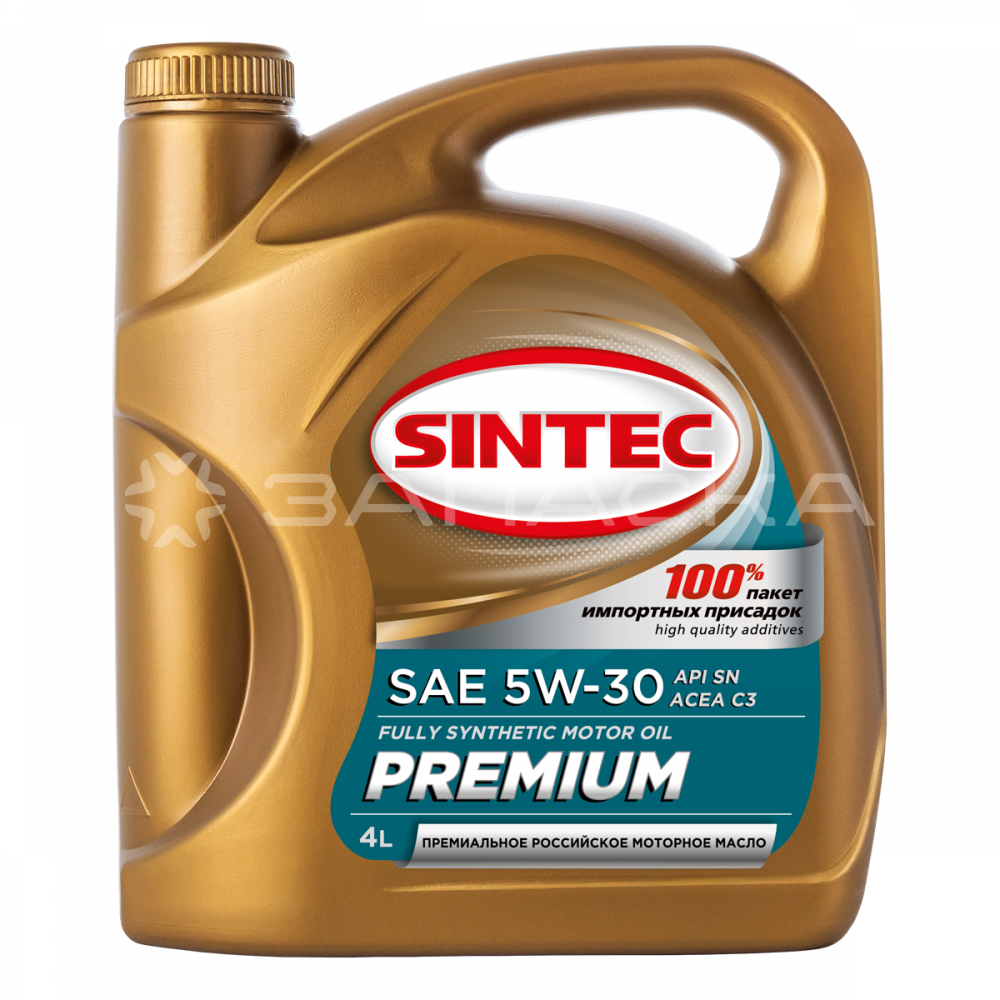 Масло моторное синтетическое SINTEC PREMIUM 5W30 SN C3 4л [М]