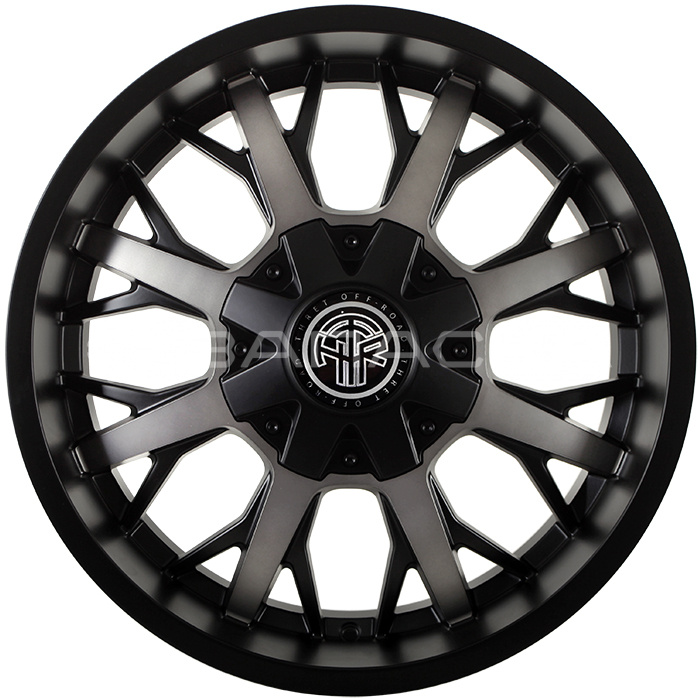 20    Thret     801  9.0*20 12*135/139.7 ET18 D106.1  Satin Black/Dark Tint