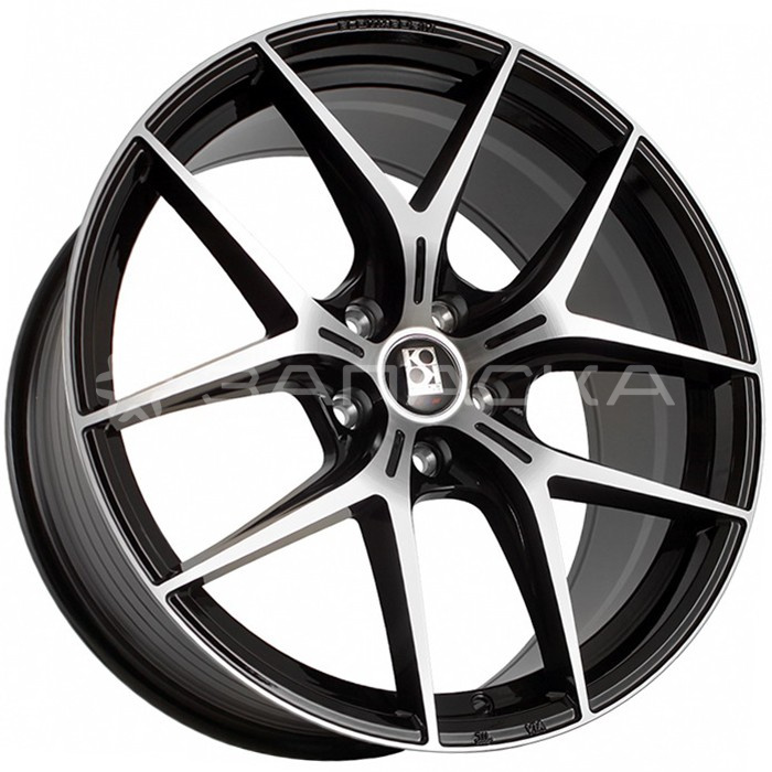 19    KoKo Kuture     FF006  8.5*19 5*114.3 ET35 D73.1  Gloss Black Face