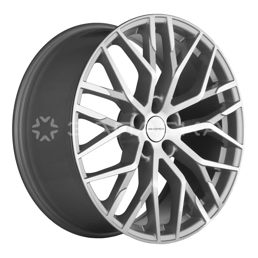 20   KHOMEN   2005 TRG  8.5*20 5*112 ET33 D66.5  BRILLIANT SILVER-FP