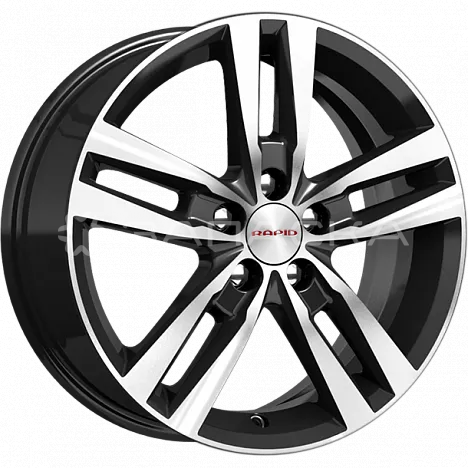 16   КиК   Rassvet  6.5*16 5*114.3 ET38 D67.1  алмаз черный