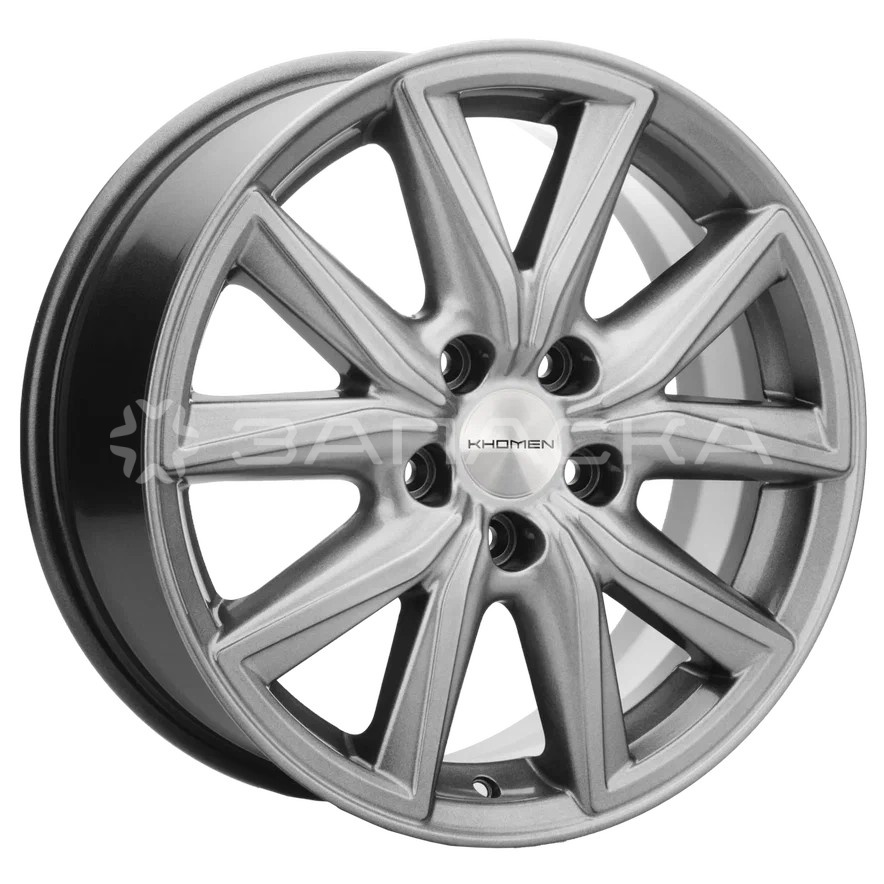 17   Khomen   KHW1706 RAV4  7.0*17 5*114.3 ET39 D60.1  G-SILVER-FP