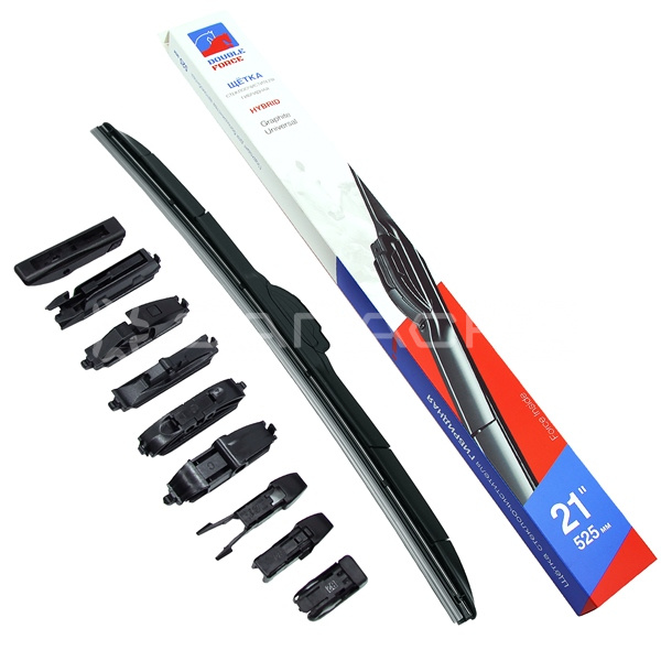 Щетка стеклоочистителя гибридная Double Force 525мм (21")