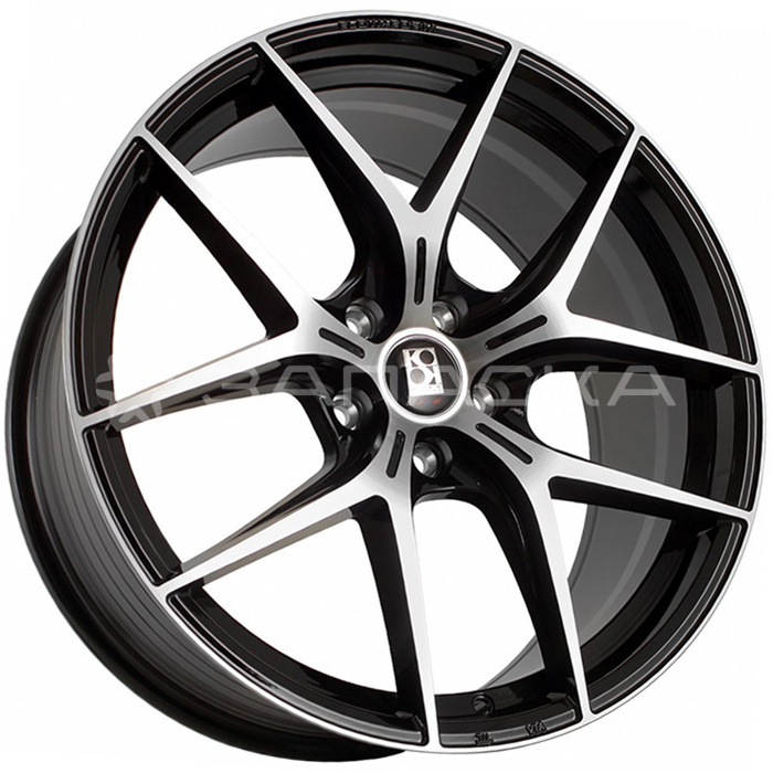 19    KoKo Kuture     FF006  8.5*19 5*114.3 ET35 D73.1  Gloss Black Face