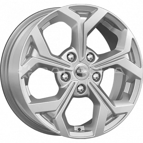 16   КиК   КС878 ZV Focus  6.5*16 5*108 ET50 D63.35  Сильвер