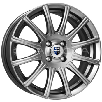 14   КиК   Сиеста  5.5*14 4*100 ET40 D56.6  дарк платинум