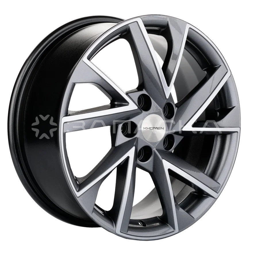 17   Khomen   KHW1714  17 ZV Qashqai  7.00*17 5*114.3 ET40 D66.1  GRAY-FP