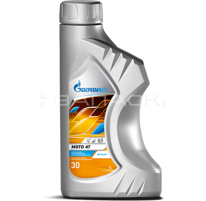 Масло моторное Gazpromneft Moto 4Т 30  1л 