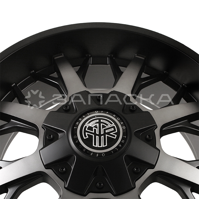 20    Thret     801  9.0*20 12*135/139.7 ET18 D106.1  Satin Black/Dark Tint