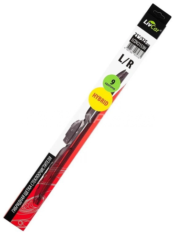 Щетка стеклоочистителя гибридная LIVCAR 530мм (21")