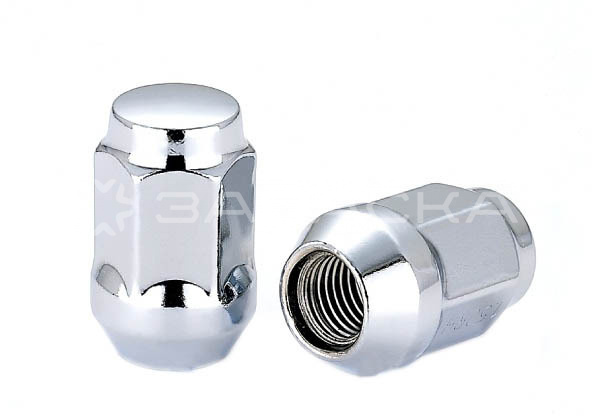 Гайка (закрытая) NISSAN M12*1,25/35мм/21/конус/хром