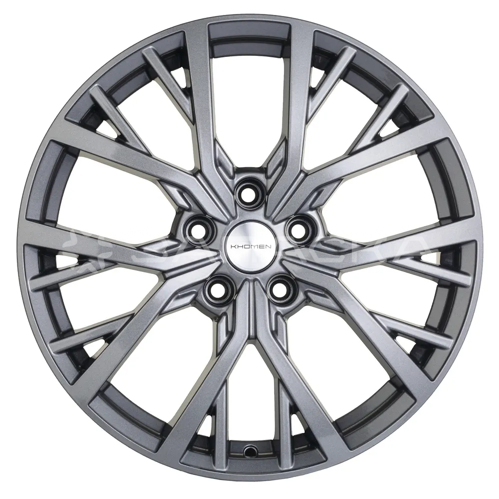 18   Khomen   KHW1806 Karoq  7.0*18 5*112 ET45 D57.1  GRAY-FP