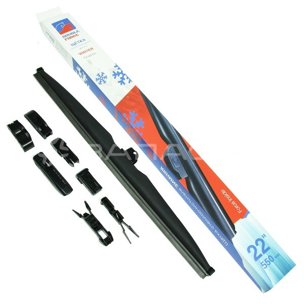 Щетка стеклоочистителя зимняя Double Force 550 мм (22")