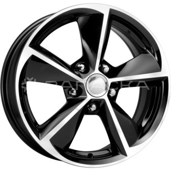 16   КиК   KC681 ZV Octavia A5  6.5*16 5*112 ET50 D57.1  алмаз черный