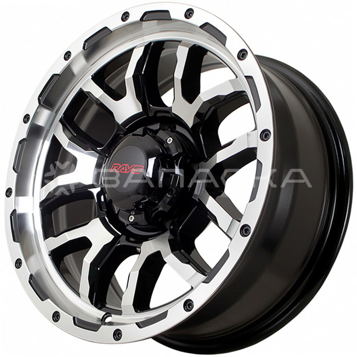 16    Sakura Wheels     D9553  7.0*16 5*139.7 ET-5 D108.1  R-B-P