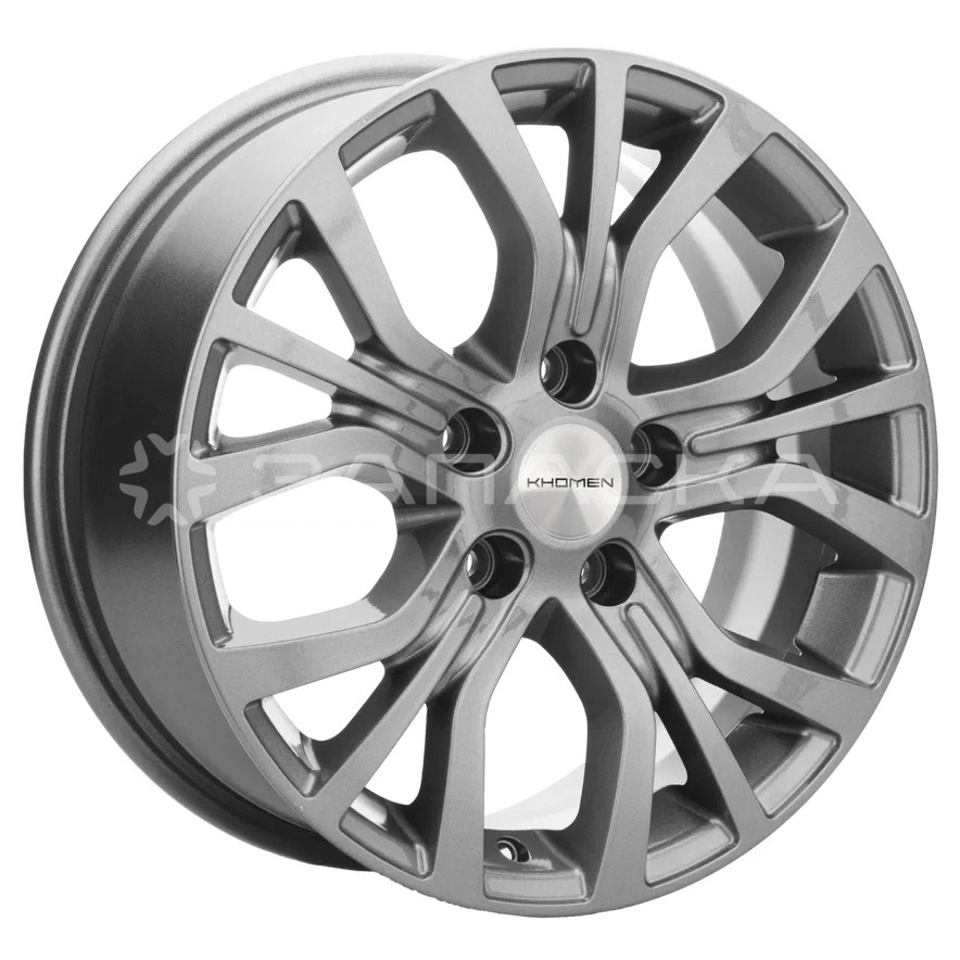 16   Khomen   KHW1608 ZV Action  6.5*16 5*112 ET40 D66.6  GRAY