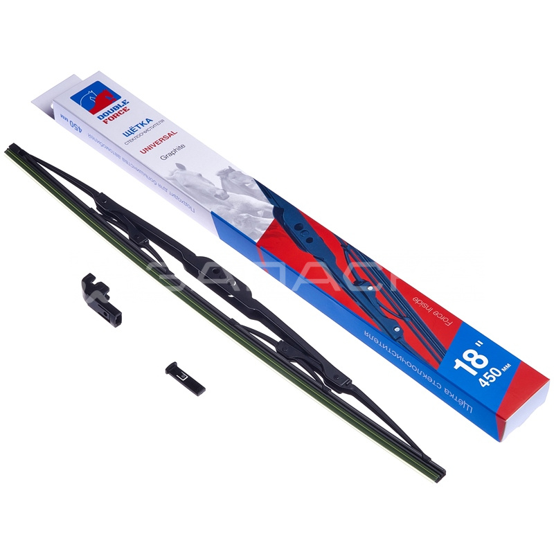 Щетка стеклоочистителя каркасная Double Force 450 мм (18")