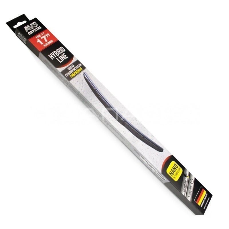 Щетка стеклоочистителя гибридная   AVS Hybrid Line HW-17 (43 см)