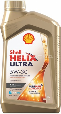 Масло моторное синтетическое SHELL Helix Ultra ECT C3 5W-30 1л