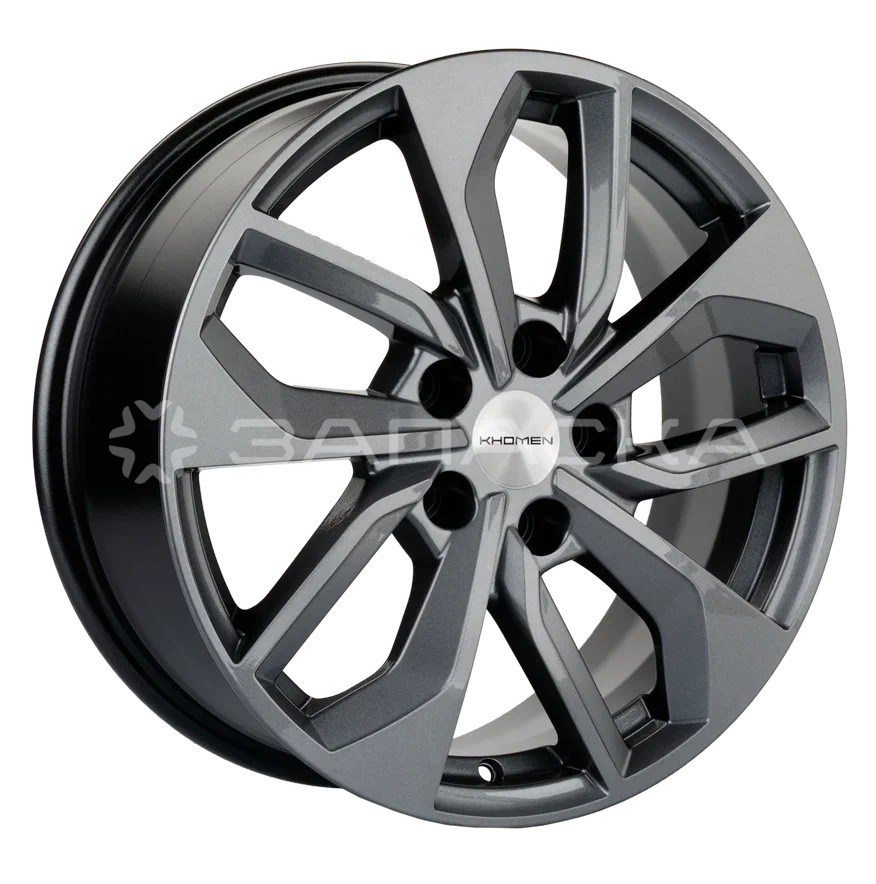 17   Khomen   KHW1703 ZV 17 Octavia  7.0*17 5*112 ET49 D57.1  GRAY