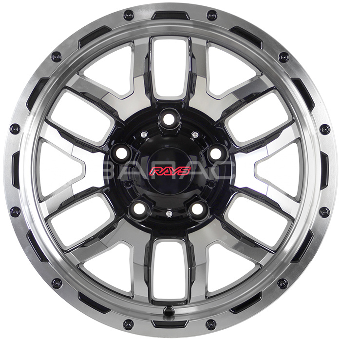 16    Sakura Wheels     D9553  7.0*16 5*139.7 ET-25 D108.1  R-B-P