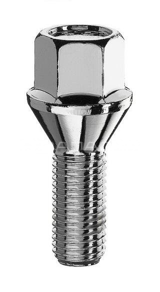Болт М12*1,5/24мм/17/конус/цинк