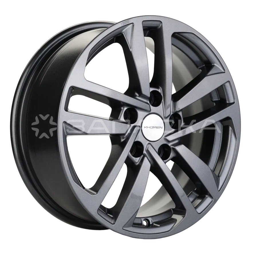 16   Khomen   KHW1612 ZV 16 Octavia A7  6.5*16 5*112 ET46 D57.1  SILVER-FP